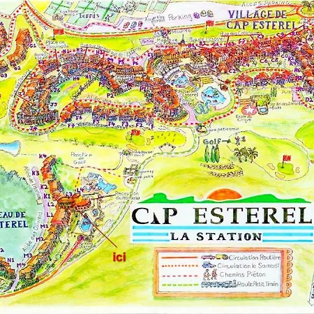 Cap Esterel Le Hameau, Quartier L2 - Esterel Vacances Ref. 84la Apartamento *